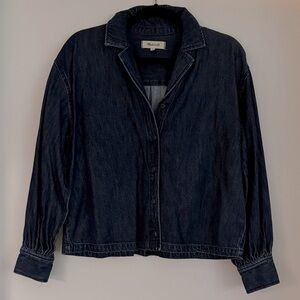 Madewell Dark Blue Denim Jacket